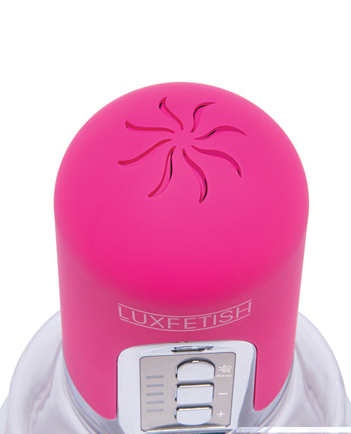 Lux Fetish Pussy Pump w/Clit Clamp