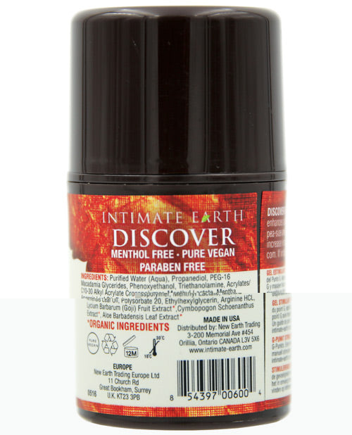 Intimate Earth Discover G-Spot Gel - 30 ml