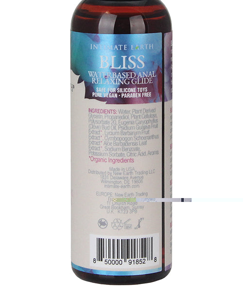 Intimate Earth Bliss Anal Relaxing Waterbased Glide - 60 ml