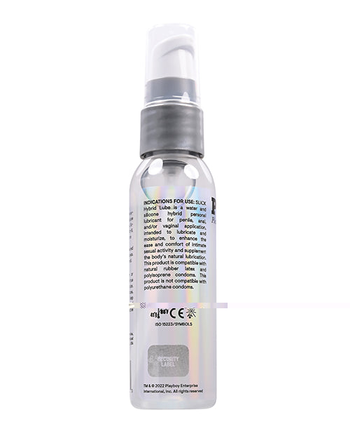 Playboy Pleasure Slick Hybrid Lubricant - 2 oz