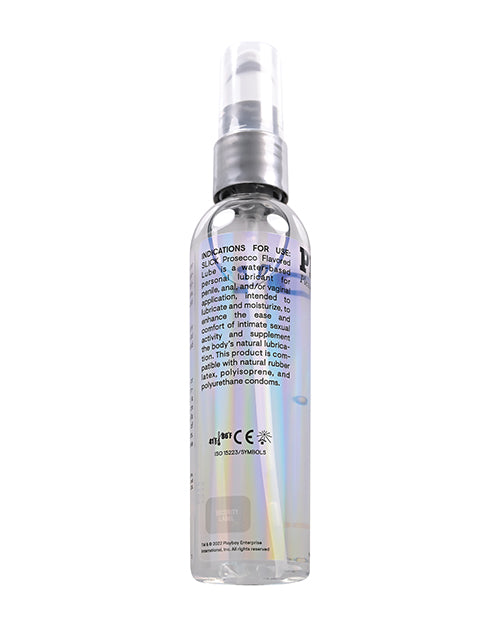 Playboy Pleasure Slick Lubricant - 4 oz Prosecco
