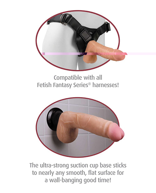 Real Feel Deluxe No. 10 10" Vibe Waterproof - Flesh
