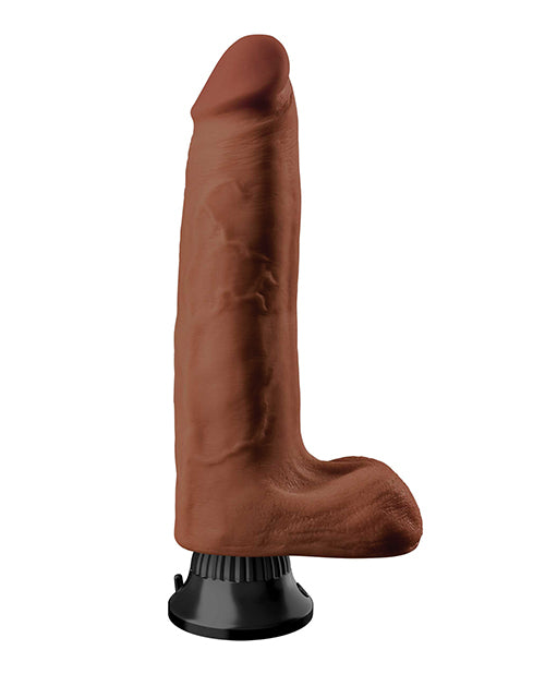 Real Feel Deluxe No. 10 10" Vibe Waterproof - Brown