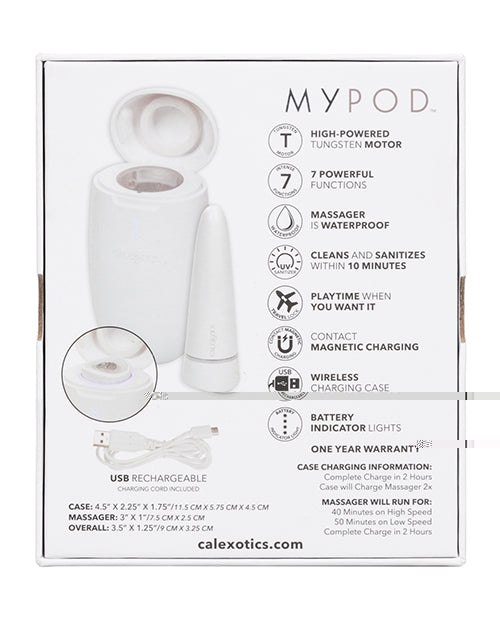 My Pod Vibrating Massager - White