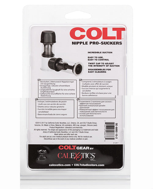 COLT Nipple Pro Suckers - Black