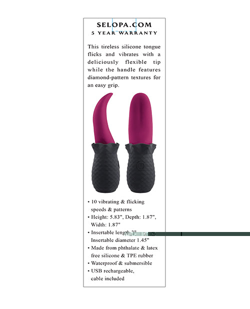 Selopa Tongue Teaser - Pink/Black