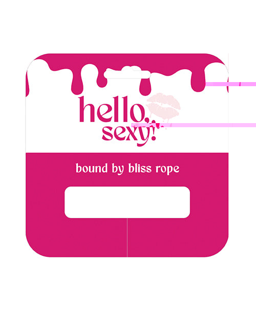 Hello Sexy! Bound By Bliss Bondage Rope - Cherry Blossom