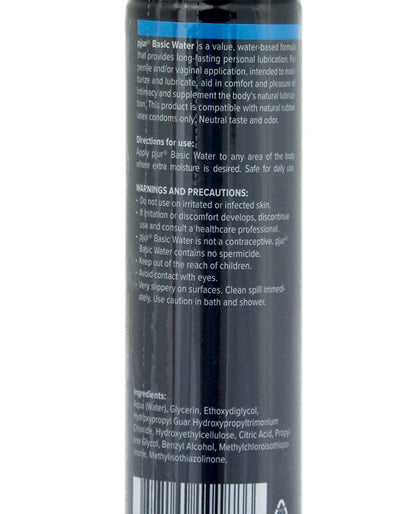 Pjur Basic Water Based Lubricant - 100 ml Bottle