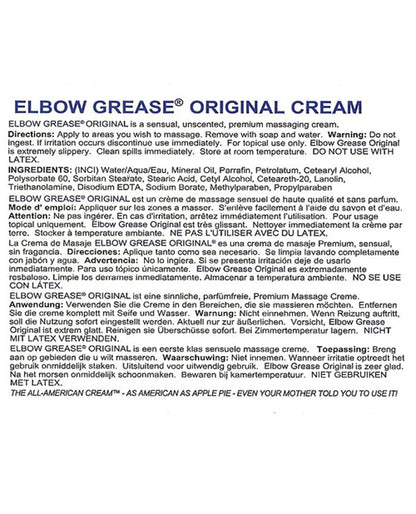 Elbow Grease Original Cream - 1 oz