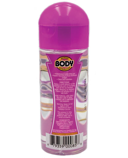 Body Action Supreme Water Based Gel - 2.3 oz Bottle