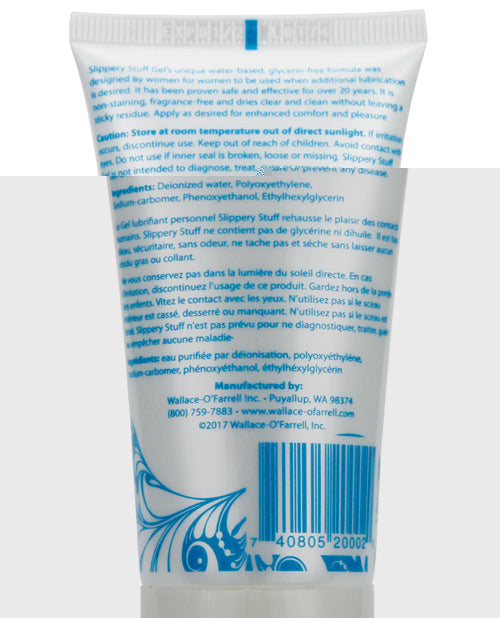 Slippery Stuff Lubricant - 2 oz Gel Tube