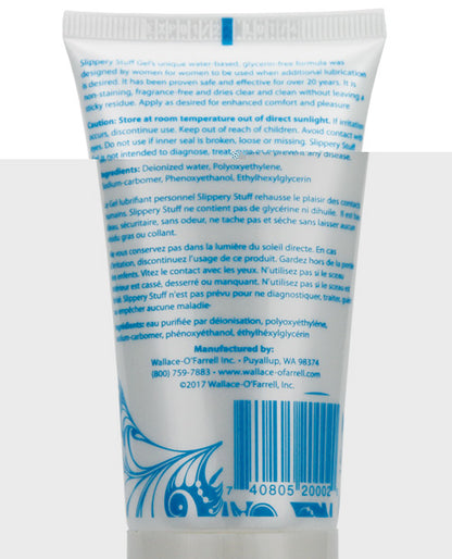 Slippery Stuff Lubricant - 2 oz Gel Tube