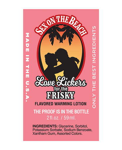 Love Lickers - 2 oz Sex on the Beach Passion Fruit