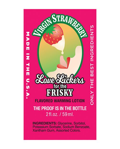 Love Lickers - 2 oz  Virgin Strawberry