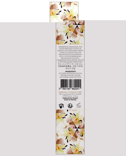 EXSENS of Paris Warming Massage Oil - Hot Vanilla