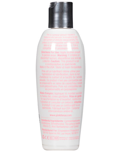 Pink Silicone Lube - 4.7 oz Flip Top Bottle