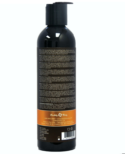 Earthly Body Massage & Body Oil - 8 oz Dreamsicle