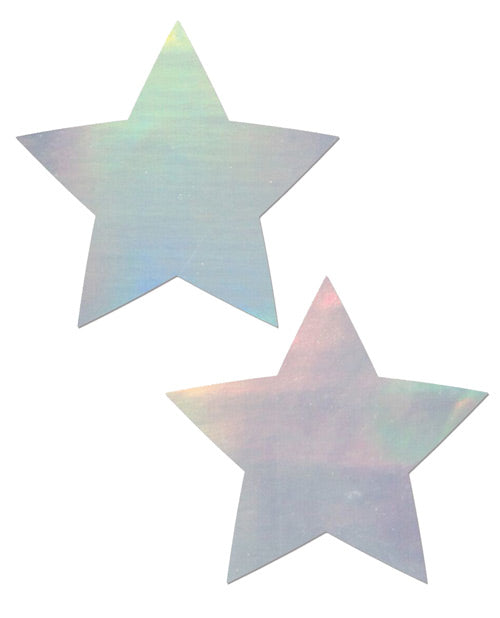 Pastease Premium Hologram Star - Silver O/S