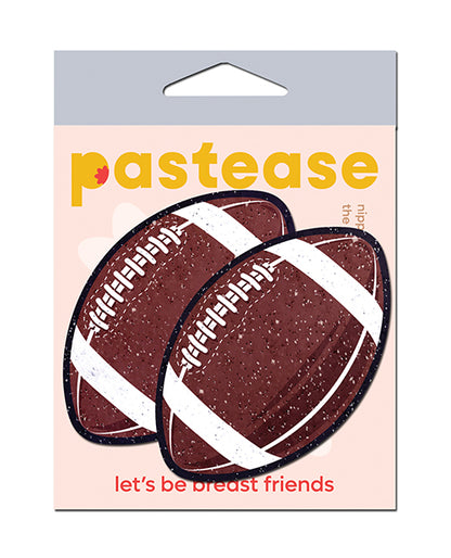 Pastease Premium Sparkly Football - Brown O/S