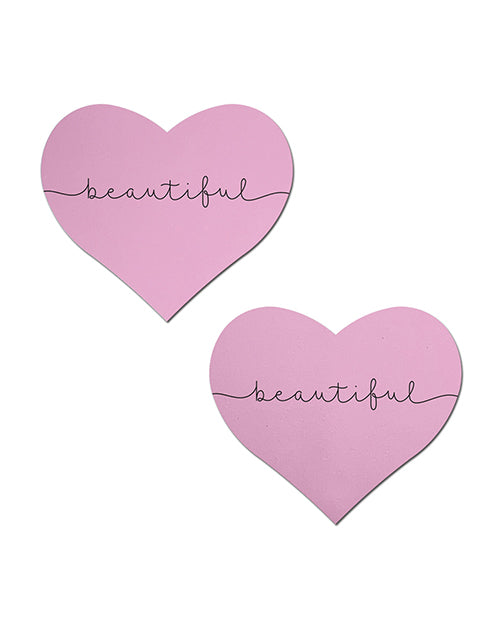 Pastease Premium Heart Beautiful - Pink O/S