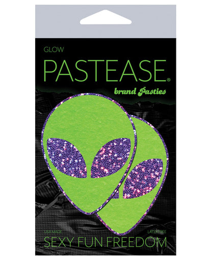 Pastease Premium Glitter Alien - Purple/Green O/S