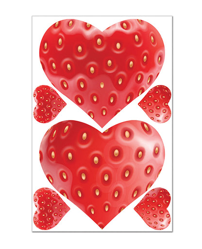 Pastease Tastease Edible Pasties & Pecker Wraps - Strawberry O/s