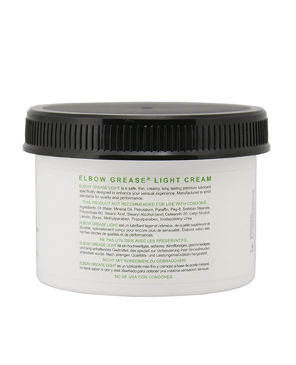 Elbow Grease Light Cream Jar - 9 oz