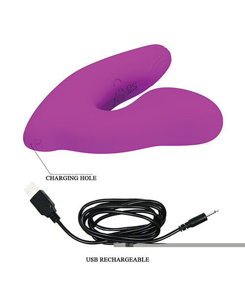 Pretty Love Melvin Dual Stimulator - Fuchsia