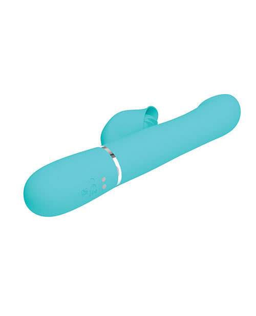 Pretty Love Twinkled Tenderness Fabin Rolling Ball Rabbit - Aqua