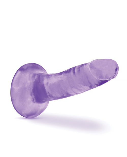 Blush B Yours Plus 5" Hard n' Happy Dildo - Purple