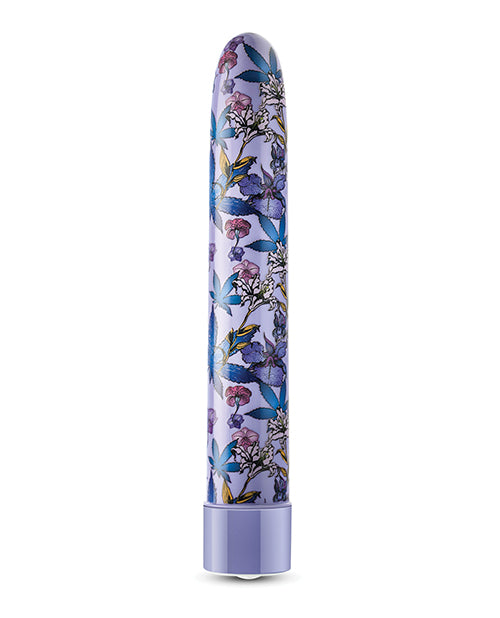 Blush Limited Addiction Floradelic 7" Rechargeable Vibe - Purple