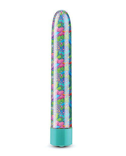 Blush Limited Addiction Utopia 7" Rechargeable Vibe - Aqua