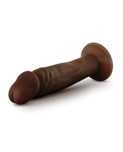 Blush Dr. Skin Plus 6" Posable Dildo - Chocolate