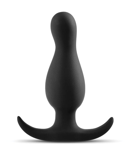 Blush Anal Adventures Curve Plug - Black