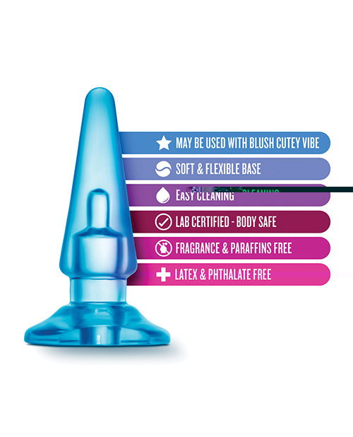 Blush B Yours Basic Anal Plug - Blue