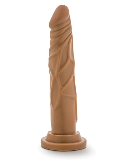 Blush Dr. Skin Realistic Cock Basic 7.5" - Mocha