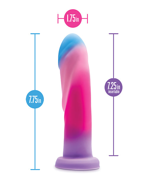 Blush Avant Borealis Dreams Silicone Dildo - Cotton Candy