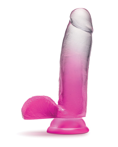 Blush B Yours 7" Sugar Magnolia Dildo - Fuchsia