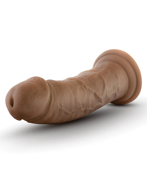 Blush Au Naturel 8" Dildo w/Suction Cup - Mocha