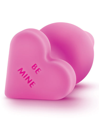 Blush Play With Me Naughty Candy Heart Be Mine Plug - Pink