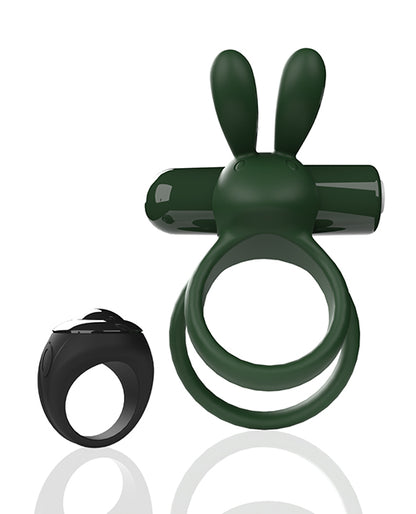 Screaming O Ohare Remote Controlled Vibrating Ring - XL Green