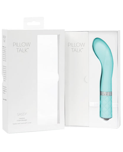 Pillow Talk Sassy G Spot Vibrator - Teal