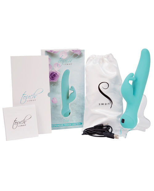 Touch by Swan Trio Clitoral Vibrator - Teal