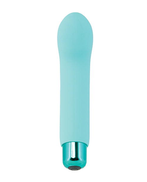 Sara's Spot Rechargeable Bullet w/G Spot Sleeve - 10 Functions Teal