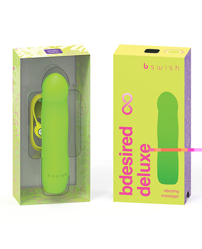 Bdesired Infinite Deluxe Paradise Vibrator - Green