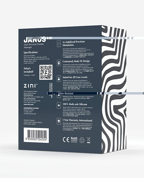 Zini Janus Anti Shock - Small Black