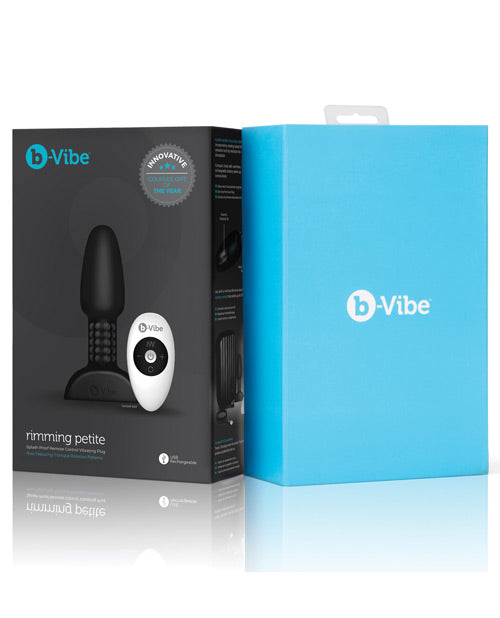 B-Vibe Petite Rimming Plug - Black