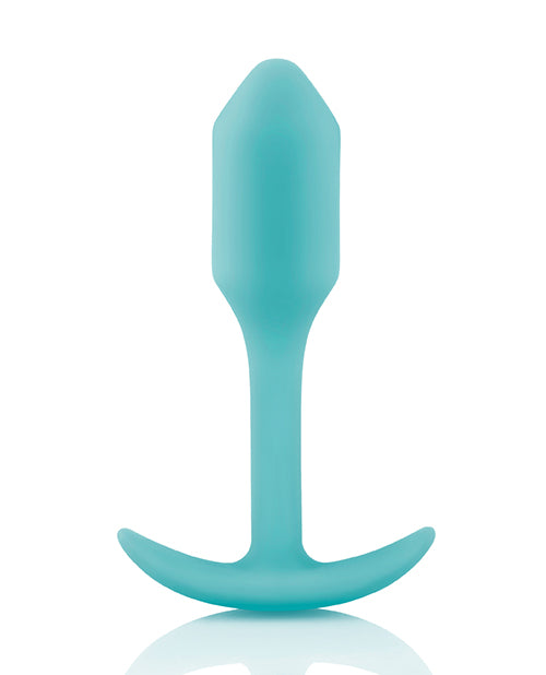 B-Vibe Weighted Snug Plug 1 - 55 g Mint