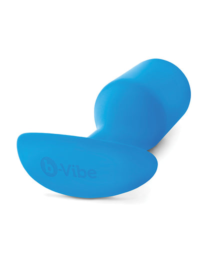 B-Vibe Weighted Snug Plug 5 - 350 g Blue