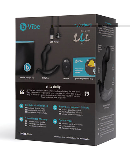 B-Vibe 360 Plug - Black